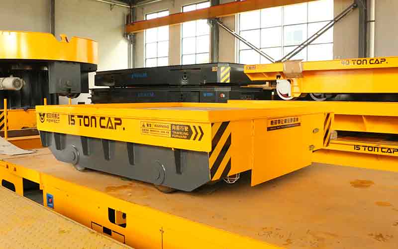 軌道電動平車-軌道平車旋轉臺