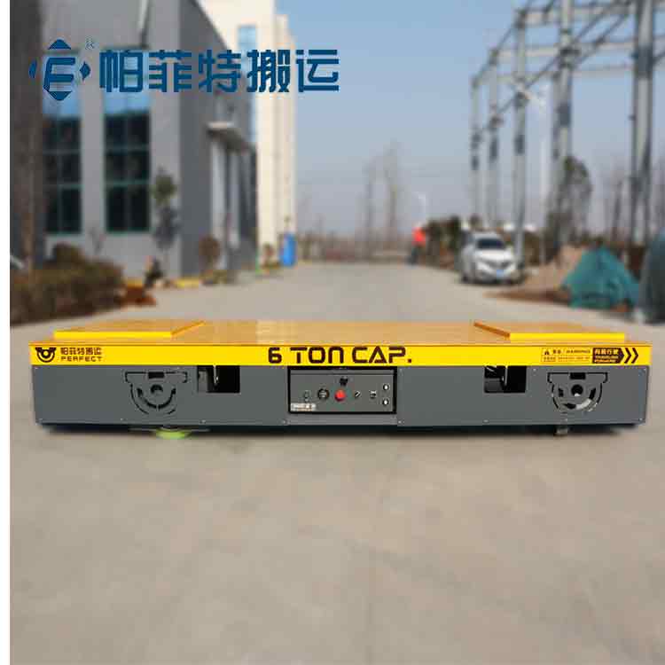 鋁卷自動化電動平車發往洛陽并投入使用