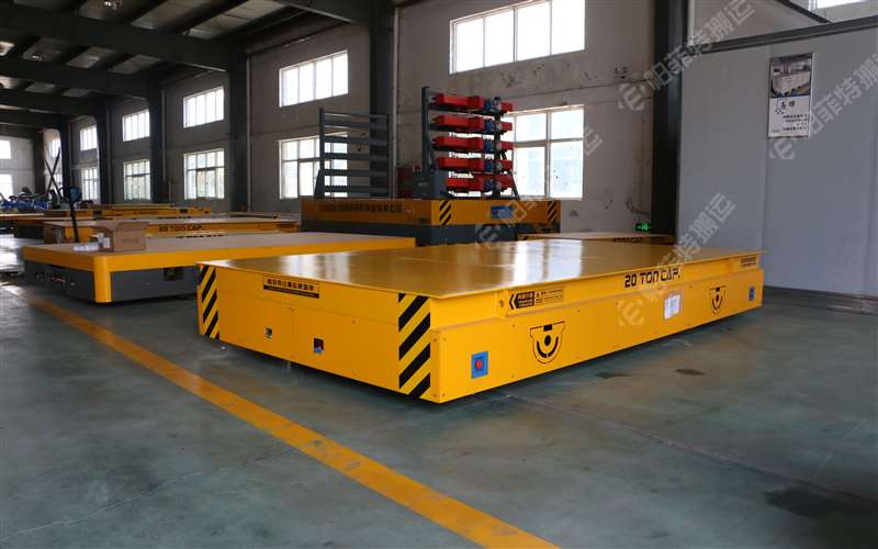 恭喜帕菲特20噸無軌電動平車交付于重慶