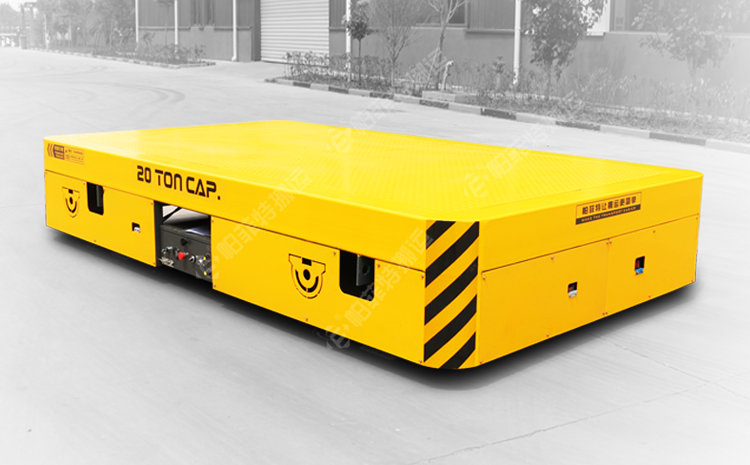 湖南邵陽：帕菲特交付1臺車間無軌膠輪電動平車