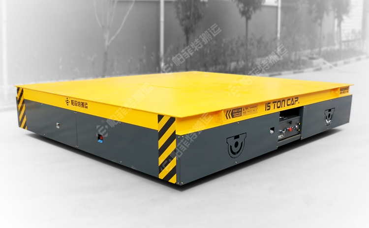 ?廣東湛江：帕菲特交付1臺板材轉彎無軌電動平車